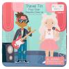 Stephen Joseph, Magnetic Dress Up Dolls 40 PC Play Set  Screen-Free Pretend Play Magnetic Case, Ideal for Ages 3+  Travel Game for Kids, Magnetic On The Go Activity Set, Pop Star view 1