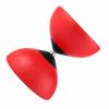 Triple Bearing Diabolo Set Chinese Yoyo with Coloured Diablolo Sticks (Red) view 2