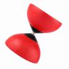 Triple Bearing Diabolo Set Chinese Yoyo with Coloured Diablolo Sticks (Red) view 3