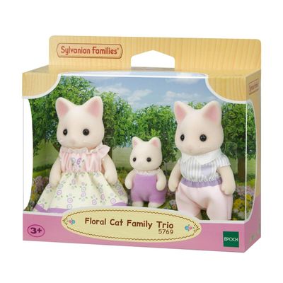 SYLVANIAN FAMILIES Trio Family Cat Flora