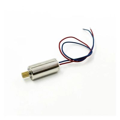 OQATNXUR 10mm*21mm 1020 Coreless Electronic Starter DC 7.4V 45000rpm Ultra-High Speed Engine with 11T Brass Gear for RC Car Drone(Black White Motor)