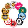 KGNIAHGU 100-500 Custom Plastic Chips, 9 Colors,Double Sided Full Color PrintRush Production Available!Add Your Photo,Personalized Image or Text on Chip (Orange, 40MM) view 2