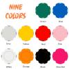 KGNIAHGU 100-500 Custom Plastic Chips, 9 Colors,Double Sided Full Color PrintRush Production Available!Add Your Photo,Personalized Image or Text on Chip (Orange, 40MM) view 3