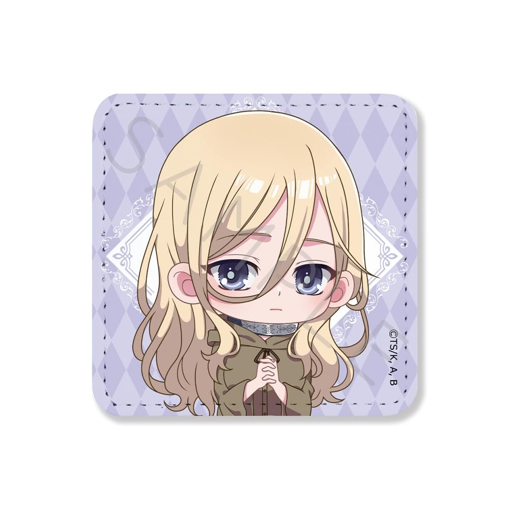 TV Anime Heat The Pig Lever [Brace] Leather Badge [Square] E