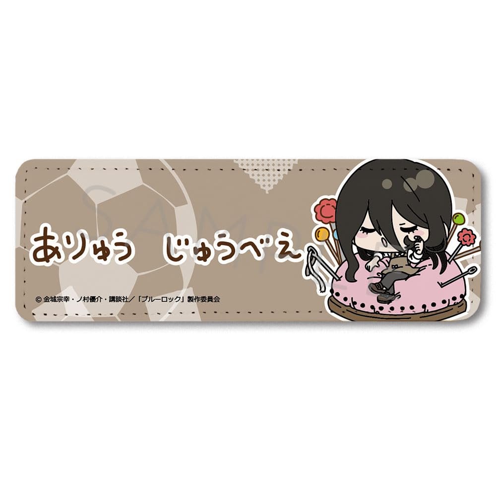 Blue Rock TV Anime [Ansei Jubei] Vol. 6 Leather Badge [Long] M CI
