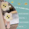 ELAINREN Kawaii Stuffed Flower Doll Cute Plush Flower Figure Soft Flower Shape Plushie Pillow Decor Gifts/15.7Inch view 3
