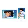 Captain Tsubasa Season 2 Junior Youth Edition Drawing Down Kojiro Hyuga Fight Back Version Instant Camera Style Illustration Card Set of 2 view 1