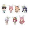 100 Girlfriends Who Love You, 02, Mini Character Illustration, Acrylic Petit Stand, 7 Piece Box view 1