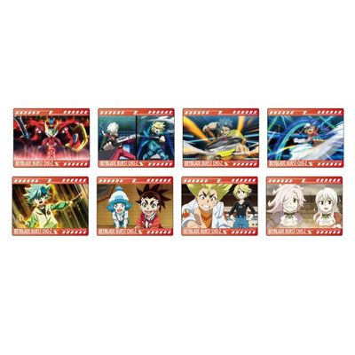 Beyblade Burst Super Zetsu 14 [Scene Scene Illustration] Acrylic Cards, Box of 8