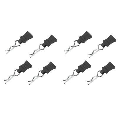 Body Shell Clip Pin Fixing Bracket Set Accessory Part RC Body Clips with Pull Tabs Car Clips R Clips for 1/8 1/10 1/12 RC Car