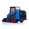 wheelfun 1/14 Metal Hydraulic RC Skid-Steer Loader SM450 Hydraulic System Remote Control Wheeled Car Model Light System Sound System Motor Servo ES(Blue Black Red) view 3