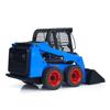 wheelfun 1/14 Metal Hydraulic RC Skid-Steer Loader SM450 Hydraulic System Remote Control Wheeled Car Model Light System Sound System Motor Servo ES(Blue Black Red) view 4