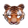 Beisto Halloween Animal Mask Tiger Pig Funny Mask Face Cover Cosplay Party Dress up Costume Accessories for Men Women view 1