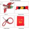 TZLGMDER Fitness Toys Drift Belt Dance Dragon Throw Fitness Drift Belt, Spiral Exercise Drift Belt Rope + Travel Bag! Outdoor Park(A,12m/39.4ft) view 2