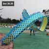 TZLGMDER Fitness Toys Dragon Dance Ribbons Fitness Dragon Dance, Park Practice Ribbons, Daily Exercise and Celebration Throw Ribbons(Blue,6M) view 2