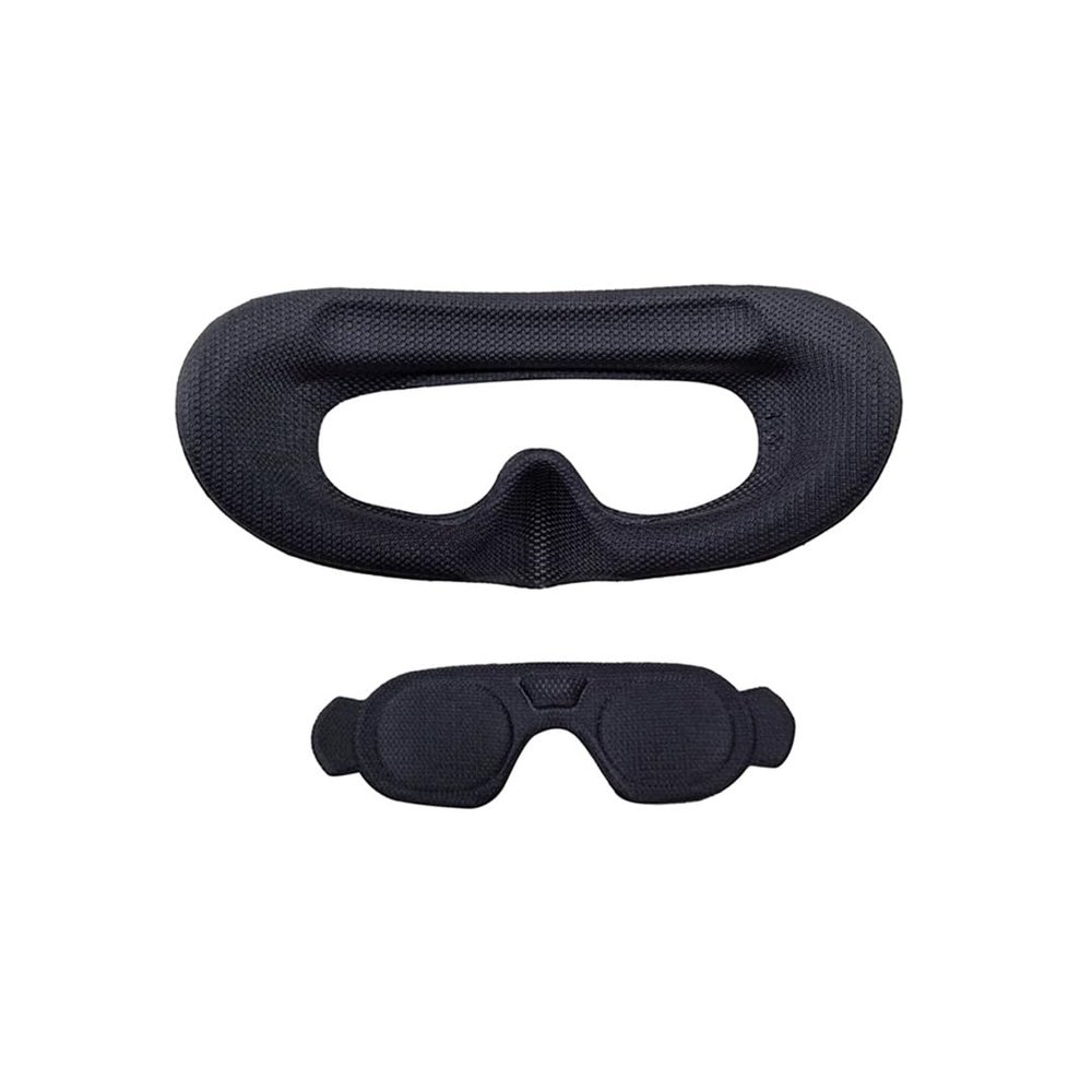 ABZEKH Drone Accessories Mask for Avata 2 Goggles 3 Foam Pad Sponge for Eye Mask Protective Cover Replacement Soft Face Plate Eye Pad Accessories(Black Set)