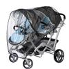bemece Double Stroller Rain Cover, Weather Shield Double Stroller for Front and Rear Seats Twin Stroller, Baby Outdoor Activities Accessories, Protects Children from Rain, Snow, Wind view 1