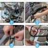 bemece Double Stroller Rain Cover, Weather Shield Double Stroller for Front and Rear Seats Twin Stroller, Baby Outdoor Activities Accessories, Protects Children from Rain, Snow, Wind view 3