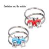 Chain Stress Relief Fidget Chain Toy for Adults with Silicone Red, Blue, Lightweight and Portable, Reduce Stress, Social Tension at Parties or Gatherings view 4