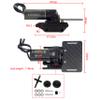 MEUS RACING TRX4M Transmission Motor Kit with Skid Plate and Battery Mount for TRX4M Defender Bronco K10 F150 1/18 RC Crawler Car Upgrades (Black) view 2