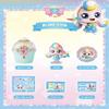 caincosmetic Sweet and Sour Catch Teenieping Lolliping Figure Set  Cupcake Cube, QR Medal, Decoration Card, and Toy Accessories Included  view 2