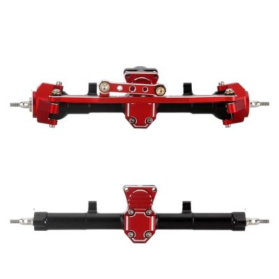RC Vehicle Axles Compatible with Axial for SCX24 C10 for JLU for Gladiator Aluminum Front Rear Axles 4mm Extended Set for 1/24 RC Crawler Upgrade Parts(1Set)