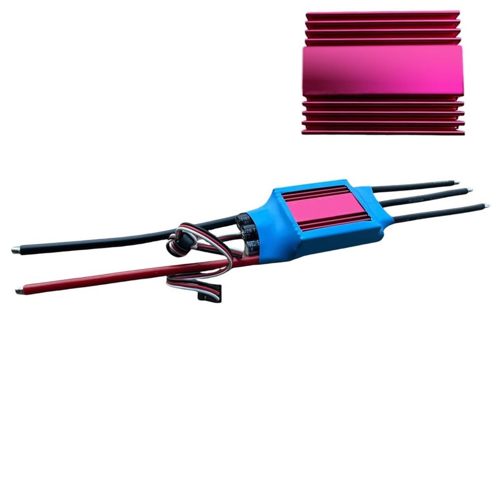 MINGCHUAN Brushless ESC BLHeli-S 80A/120A/200A with 2-7S Support Mulitshot Multicopter for RC Helicopter Airplane