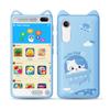 Kids Phone 3.97" Touchscreen Toddler Smart Phone Learning Toys with Educational Games, 2000mA High-Capacity Kids Cell Phone for Boys Age 3-12, Toy Phone with Puzzle Game, 8GB SD Card (Blue) view 1