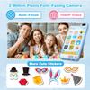 Kids Phone 3.97" Touchscreen Toddler Smart Phone Learning Toys with Educational Games, 2000mA High-Capacity Kids Cell Phone for Boys Age 3-12, Toy Phone with Puzzle Game, 8GB SD Card (Blue) view 3