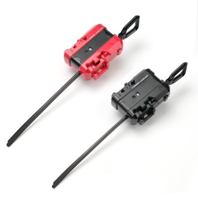 AIBREAY 2 Pack X Winder Launcher, X Gyro Launcher Set for Players Battles, Only Work with X Series Right-Spinning Tops (Red + Black)