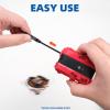 AIBREAY 2 Pack X Winder Launcher, X Gyro Launcher Set for Players Battles, Only Work with X Series Right-Spinning Tops (Red + Black) view 2