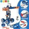 12 in 1 Stem Toys for 5 6 7 8 9+ Year Old Building Block Stem Activities Projects Kit Kids age 4-8 5-7 Creative Set Helicopter Excavator Educationa Engineering Erector Set Birthday Gift Boy Toys Girl view 4