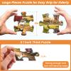 4 Pack 36 Large Piece Puzzle for Seniors Alzheimer Puzzles Dementia Alzheimer's Products Activities for Elderly Adults Lake Farm Easy Jigsaw Puzzle Memory Cognitive Games with 4 Storage Bags view 2