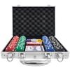 Serdios Poker Chips with Numbers,200PCS Poker Chip Set with Aluminum Travel Case,11.5 Gram Poker Set for Texas Holdem and Blackjack Gambling. view 2