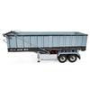 wheelfun 1/14 Metal 2-axle Hydraulic Dump Trailer Electric Tarpaulin for RC Tractor Truck Hydraulic System Electric Lifting Legs Hobby Grade Model view 1