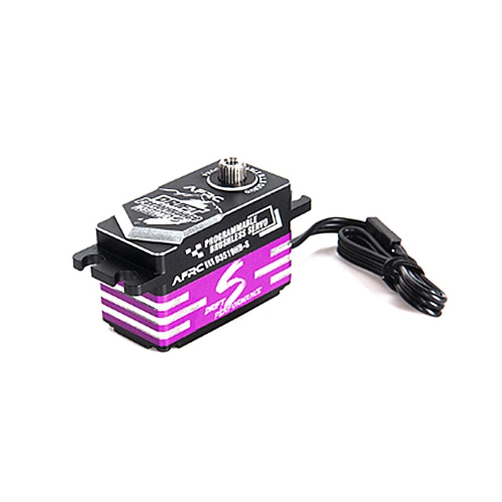 DONGXINGWEI Programmable HV Brushless Servo RC Spare Parts for 1/10 1/12 1/18 Touring Drifting RC Car RC Airplane Helicopter Boat Robot Fixed-Wing (Purple)