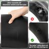 BBTO 2 Pcs 48 Inch River Tube for Floating Heavy Duty Rubber Inflatable Inner Tube Sled Large River Float for Summer Swimming Pool Party Closing Floating Rafting Adults, Black view 3