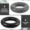BBTO 2 Pcs 48 Inch River Tube for Floating Heavy Duty Rubber Inflatable Inner Tube Sled Large River Float for Summer Swimming Pool Party Closing Floating Rafting Adults, Black view 4