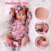 BABESIDE Lifelike Reborn Baby Dolls - Sleeping Realistic Newborn Soft Body Real Life Girl Dolls with Accessories Gifts for Kids Age 3 + & Collection, 20 inches view 3