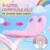 Kkdi Toddler Tricycle for 1-3 3-5 Year Olds, 2 3 4 5 Year Old Girl Birthday Gifts, Pink Toddler Baby Bike, Outdoor Riding Toys for Ages 2-4, 4-Level Adjustable Seat, 3 Color Light Wheels, 2 Baskets view 3