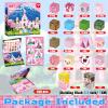 Annexfun Magnetic Blocks-100PCS Magnetic Building Blocks, Princess Castle Building Set, STEM Learning Toys for Kids Ages 3-8 view 2