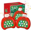 Fast Push Pop Fidget Toys for Kids, Handheld Puzzle Game with LED Screen & Multiplayer Mode, Sensory Toys for 3-12 Year Old Girls Boys, Fun Battle Gifts for FriendsChristmas view 1