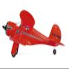 Amewi AMXFlight Beech D17s Biplane 3D/6G RTF Red Remote Control RC Aeroplane Aeroplane view 3