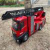 Large 24.4-inch (62CM) remote-controlled fire truck 1:14 remote-controlled sprinkler function electric ladder rescue vehicle 1561 large 22 channel fire ladder truck model Suitable for adults 14+ view 3