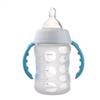 Bottle Protective Covers,3Pcs Baby Feeding Bottle Cover Silicone Milk Bottle Protective Case Anti Drop Sleeve for Home Travel (White) view 3