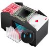 1-4 Deck Automatic Card Shuffler, Poker Shuffler Machine with Rubber Silencer, Lower Noise, Casino Card Electric Shuffler, Playing Card Shuffler for UNO, Phase 10, Skyjo, Skip Bo Home Card Game view 1