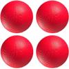 PlayBolt Playground Balls Bulk - 8.5 Inch Red Rubber Kickball Bouncy Inflatable Balls for Kids & Adults w/Hand Pump, Indoor & Outdoor Games, Kickballs, Dodgeball, Four Square, and More, (4-Pack) view 1