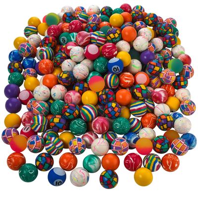 High Bouncy Balls 250 Pack, Colors May Vary