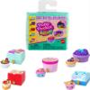 Polly Pocket Micro Dolls & Compacts with Toy Cars, Food Theme Vehicle Collection, Tiny Take Out Reveal Assortment with Surprises view 1