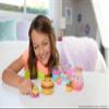 Polly Pocket Micro Dolls & Compacts with Toy Cars, Food Theme Vehicle Collection, Tiny Take Out Reveal Assortment with Surprises view 2